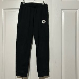 Converse black sweats